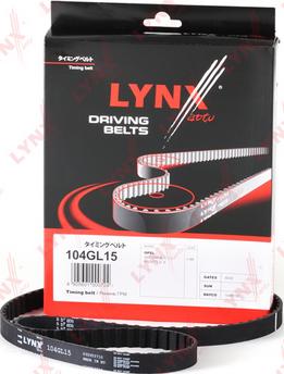 LYNXauto 104GL15 - Cinghia dentata autozon.pro