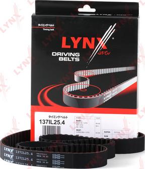 LYNXauto 137IL25.4 - Cinghia dentata autozon.pro