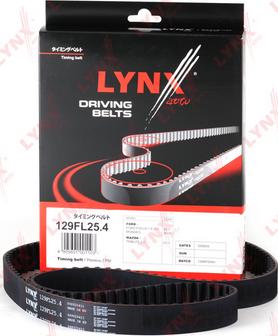 LYNXauto 129FL25.4 - Cinghia dentata autozon.pro