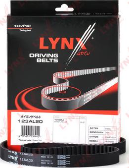 LYNXauto 123AL20 - Cinghia dentata autozon.pro