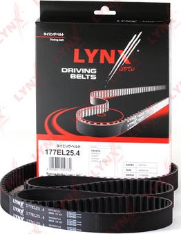 LYNXauto 177EL25.4 - Cinghia dentata autozon.pro