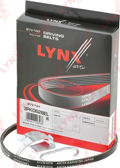 LYNXauto 3PK0628EL - Cinghia Poly-V autozon.pro