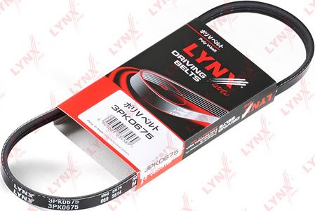 LYNXauto 3PK0675 - Cinghia Poly-V autozon.pro