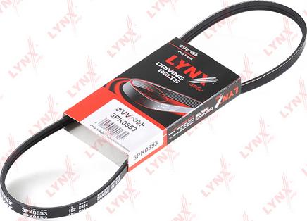 LYNXauto 3PK0853 - Cinghia Poly-V autozon.pro