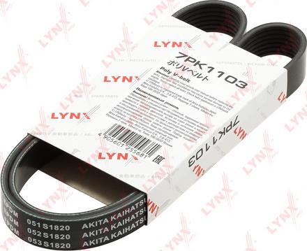 LYNXauto 7PK1103 - Cinghia Poly-V autozon.pro