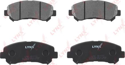 LYNXauto BD-5711 - Kit pastiglie freno, Freno a disco autozon.pro