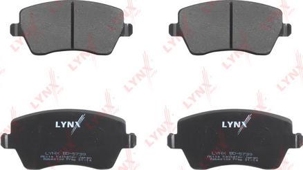 LYNXauto BD-5739 - Kit pastiglie freno, Freno a disco autozon.pro