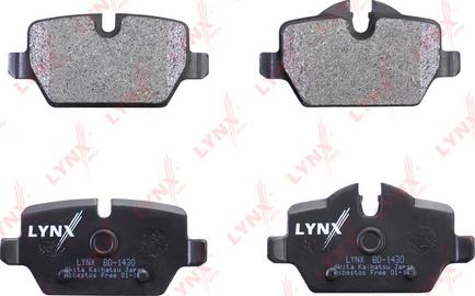 LYNXauto BD-1430 - Kit pastiglie freno, Freno a disco autozon.pro