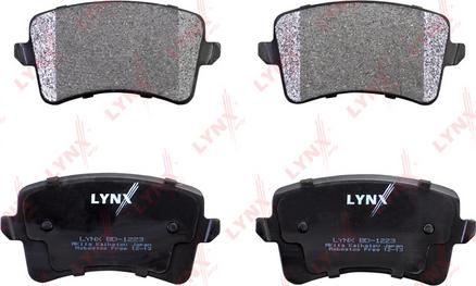 LYNXauto BD-1223 - Kit pastiglie freno, Freno a disco autozon.pro