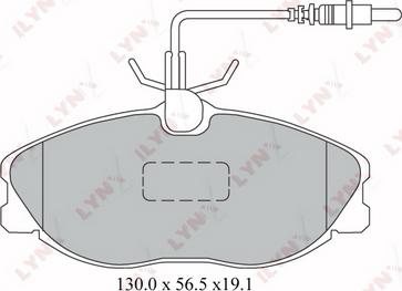 FIT FP2316 - Kit pastiglie freno, Freno a disco autozon.pro