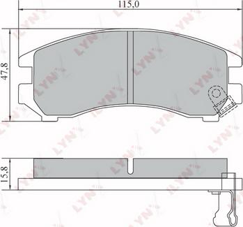 Roadhouse D3577248 - Kit pastiglie freno, Freno a disco autozon.pro