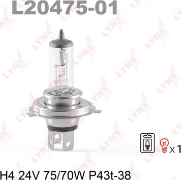 LYNXauto L20475-01 - Lampadina, Faro di profondità autozon.pro