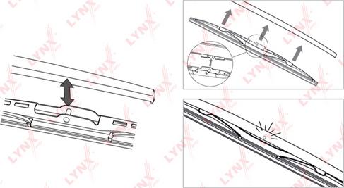 LYNXauto LR34G - Spazzola tergi autozon.pro