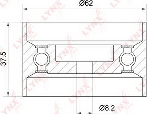 LYNXauto PB-1309 - Rullo tenditore, Cinghia dentata autozon.pro