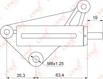 LYNXauto PT-1003 - Smorzatore vibrazioni, Cinghia dentata autozon.pro