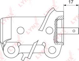 LYNXauto PT-1030 - Smorzatore vibrazioni, Cinghia dentata autozon.pro