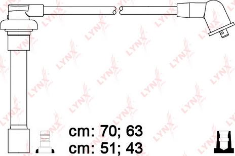 LYNXauto SPE3408 - Kit cavi accensione autozon.pro