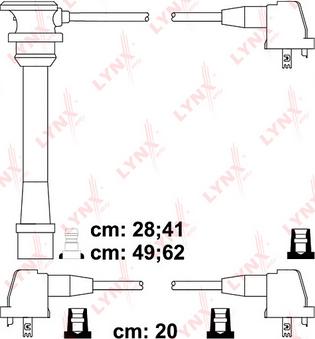 LYNXauto SPC7546 - Kit cavi accensione autozon.pro