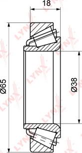 LYNXauto WB-1066 - Kit cuscinetto ruota autozon.pro