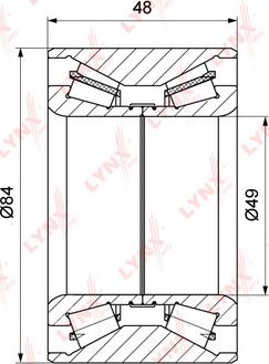 LYNXauto WB-1156 - Kit cuscinetto ruota autozon.pro