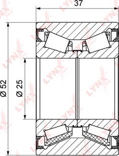 LYNXauto WB-1381 - Kit cuscinetto ruota autozon.pro