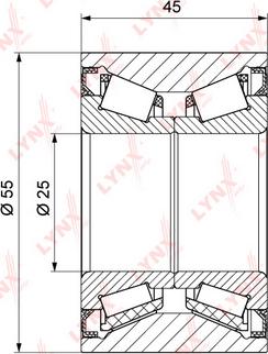 LYNXauto WB-1204 - Kit cuscinetto ruota autozon.pro