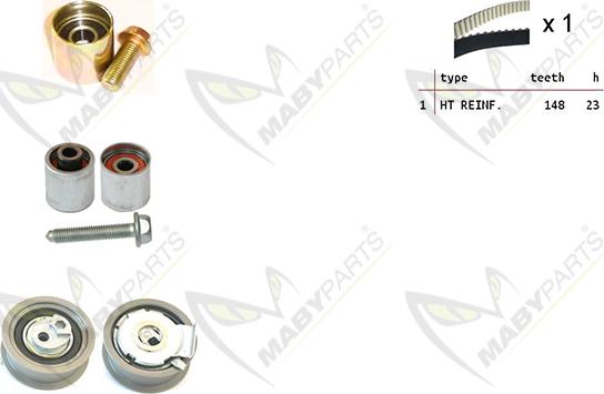 Mabyparts OBK010193 - Kit cinghie dentate autozon.pro