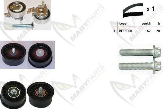 Mabyparts OBK010101 - Kit cinghie dentate autozon.pro