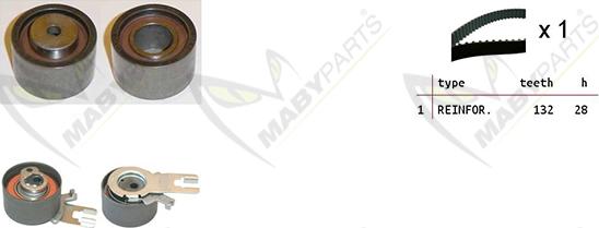 Mabyparts OBK010118 - Kit cinghie dentate autozon.pro