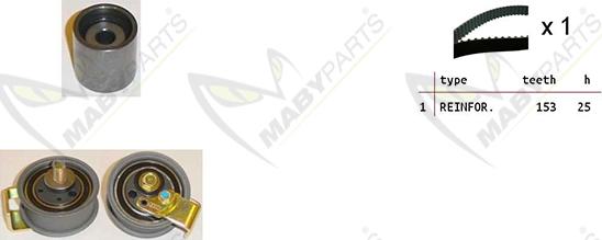 Mabyparts OBK010317 - Kit cinghie dentate autozon.pro