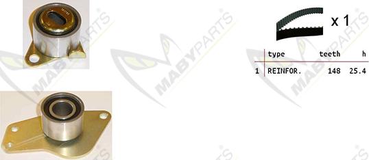 Mabyparts OBK010295 - Kit cinghie dentate autozon.pro