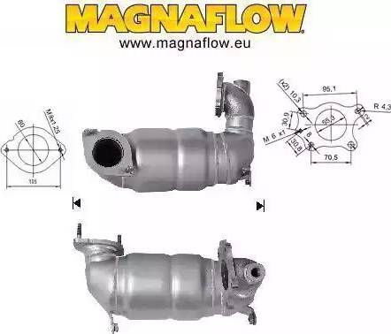 Magnaflow 65605D - Catalizzatore autozon.pro