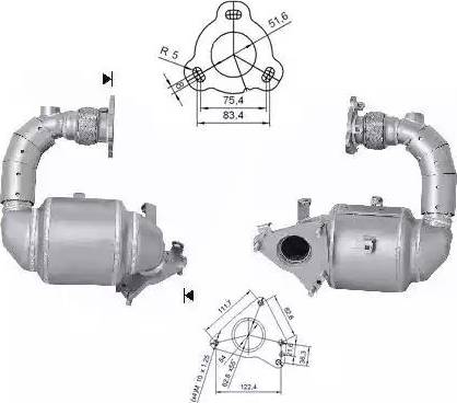 Magnaflow 65606D - Catalizzatore autozon.pro