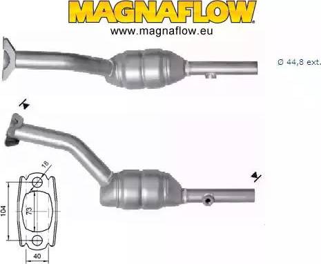 Magnaflow 66304 - Catalizzatore autozon.pro