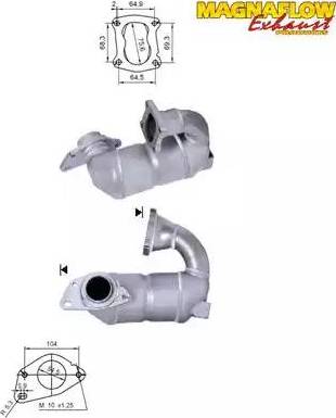 Magnaflow 66301D - Catalizzatore autozon.pro