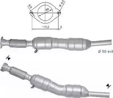 Magnaflow 66313D - Catalizzatore autozon.pro