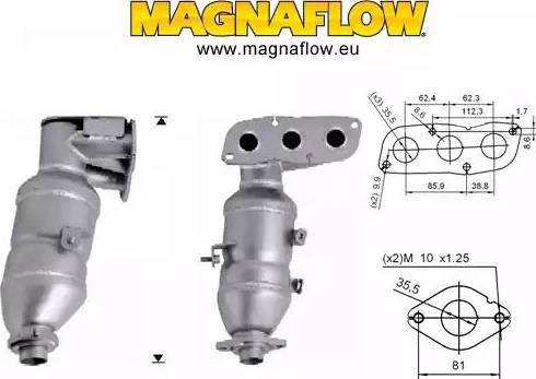 Magnaflow 60914 - Catalizzatore autozon.pro