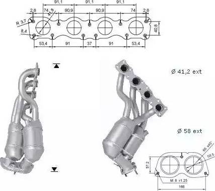 Magnaflow 60618 - Catalizzatore autozon.pro