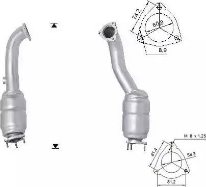 Magnaflow 60212D - Catalizzatore autozon.pro