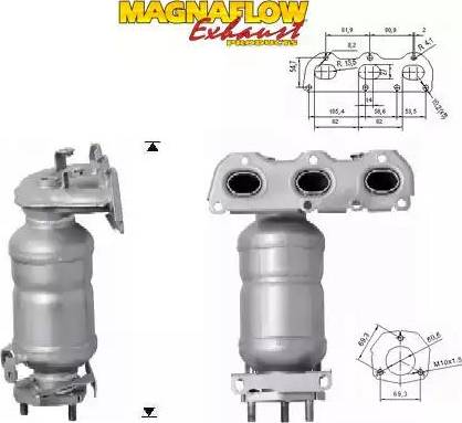 Magnaflow 68814 - Catalizzatore autozon.pro