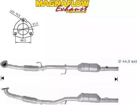 Magnaflow 68813 - Catalizzatore autozon.pro