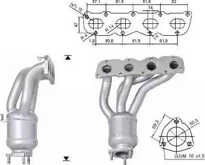 Magnaflow 68830 - Catalizzatore autozon.pro