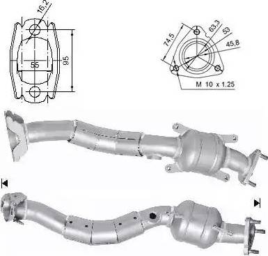 Magnaflow 63007 - Catalizzatore autozon.pro