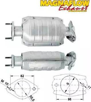 Magnaflow 84108 - Catalizzatore autozon.pro