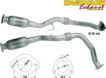 Magnaflow 85868D - Catalizzatore autozon.pro