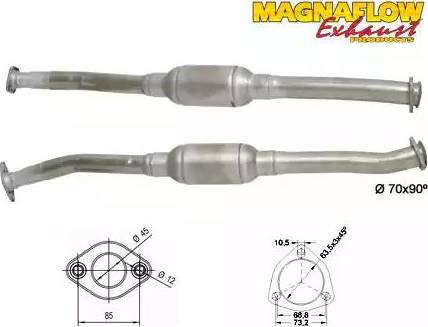 Magnaflow 80963D - Catalizzatore autozon.pro