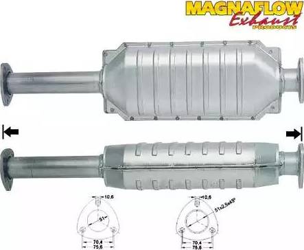 Magnaflow 80061D - Catalizzatore autozon.pro