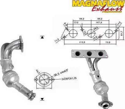 Magnaflow 74505 - Catalizzatore autozon.pro