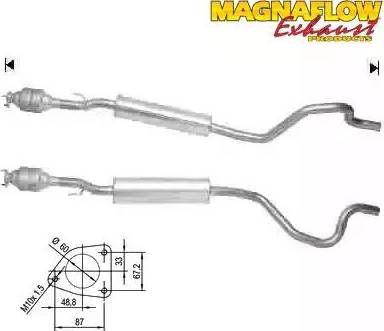 Magnaflow 74501D - Catalizzatore autozon.pro