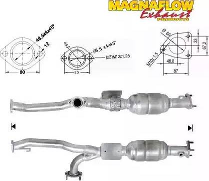 Magnaflow 74507 - Catalizzatore autozon.pro